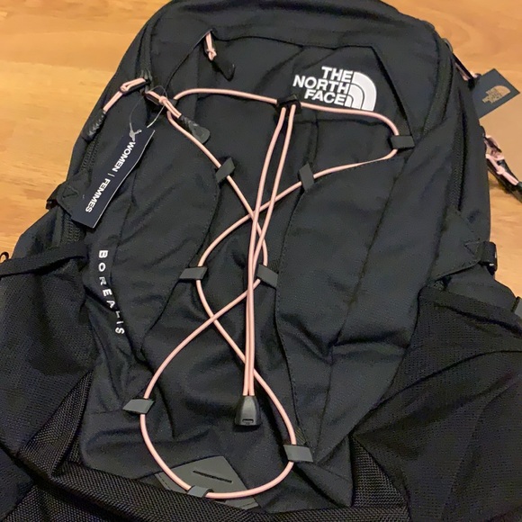 The North Face Nwt Women S Borealis Backpack Black W Pink Www Ca Sports Com Pk